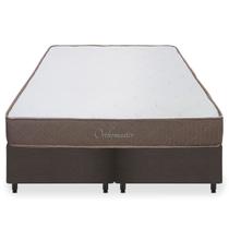 Cama Box mais Colchão Novo Orthomaster QUEEN SIZE - Espuma D65 - 158x198