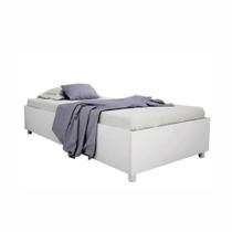 Cama Box Mônaco Solteiro TCIL Branco