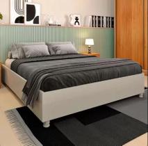 Cama Box Mônaco - Tcil Móveis - Off White