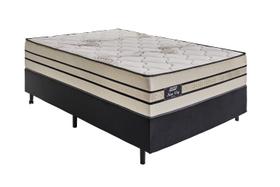 Cama Box New Vip Molas Ensacadas Queen 1,58x1,98x0,70 - Gazin