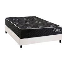 Cama Box NOVO + Colchão Espuma Kappesberg D28 Anatômico Onix + Base CRC Corano White Cama Box NOVO + Colchão Espuma Kappesberg D28 Anatômico Onix + Base CRC Corano White