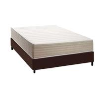 Cama Box NOVO + Colchão Espuma Kappesberg D33 Anatômico Carmine + Base CRC Corano Brown Cama Box NOVO + Colchão Espuma Kappesberg D33 Anatômico Carmine + Base CRC Corano Brown