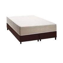 Cama Box NOVO + Colchão Espuma Kappesberg D33 Anatômico Carmine + Base CRC Corano Brown Cama Box NOVO + Colchão Espuma Kappesberg D33 Anatômico Carmine + Base CRC Corano Brown