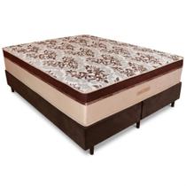 Cama Box Ortho Essence Sommier Queen Size molas ensacadas individuais 158 Marrom Cama Box Ortho Essence Sommier Queen Size molas ensacadas individuais 158 Marrom