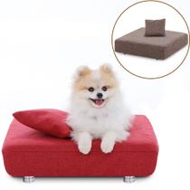 Cama Box Para Cachorro + 2 Travesseiros + 2 Capas - Caminha Pet - BF Colchões Cama Box Para Cachorro + 2 Travesseiros + 2 Capas - Caminha Pet - BF Colchões