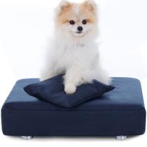 Cama Box Para Cachorro + Travesseiro - Caminha Pet - Bf Colchões