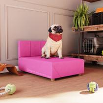 Cama Box Pet Cachorro Porte Menor 60 cm Betoven Pink