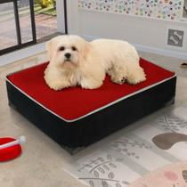 Cama Box Pet Caminha Para Cachorro E Gato Varias Vermelho