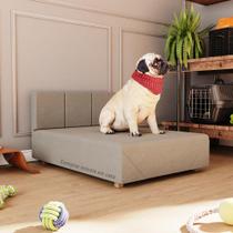Cama Box Pet Dog Romeu Cachorro Porte Maior 80 Cor Nude - Comprar Moveis em Casa Cama Box Pet Dog Romeu Cachorro Porte Maior 80 Cor Nude - Comprar Moveis em Casa