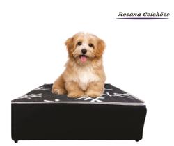 Cama Box Pet Sleep Black Cães E Gatos Rosana Colchões 72 X 72