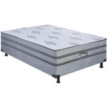 Cama Box Prestige Casal com Molas Ensacadas 138x188x60cm Cor Cinza