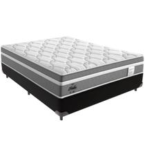 Cama Box Preto e Colchão Berlim Molas Ensacadas Casal Probel Cama Box Preto e Colchão Berlim Molas Ensacadas Casal Probel