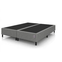 Cama Box Queen 158x198x25cm Hipoalergênica Antiácaros Smartz