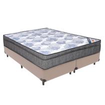 Cama Box Queen Bege Ortobom ISOSuperpocket PillowTop