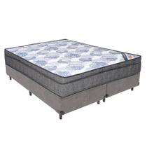 Cama Box Queen Bege Ortobom ISOSuperpocket PillowTop