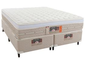 Cama Box Queen (Box + Colchão) Castor de Mola