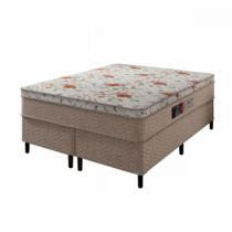 Cama Box Queen ( Box + Colchão ) Orthopedic de Espuma D45 Portobel 158x198x53cm