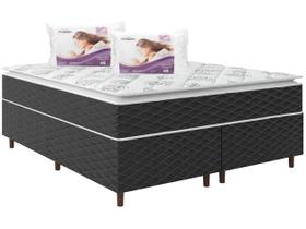 Cama Box Queen (Box + Colchão) Umaflex de Mola