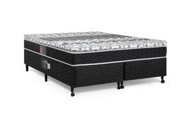 Cama Box Queen Castor Class Tecnopedic 158x198x52 + Box Castor