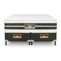 Cama Box Queen Castor Silver Star Air Double Face Tecnopedic 158x198x61 + Box Castor Cama Box Queen Castor Silver Star Air Double Face Tecnopedic 158x198x61 + Box Castor