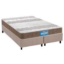 Cama Box Queen: Colchão Espuma D33 Probel /EP Guarda Costas Próintense Double Face + Base CRC Suede Clean(158x198) Cama Box Queen: Colchão Espuma D33 Probel /EP Guarda Costas Próintense Double Face + Base CRC Suede Clean(158x198)