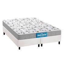 Cama Box Queen: Colchão Espuma D45 Probel /EP Guarda Costas Próextreme Double Face + Base CRC Courano White(158x198) Cama Box Queen: Colchão Espuma D45 Probel /EP Guarda Costas Próextreme Double Face + Base CRC Courano White(158x198)