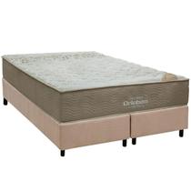 Cama Box Queen: Colchão Espuma Ortobom Apollo Viscomemory Bamboo + Box Courano Clean(158x198) Cama Box Queen: Colchão Espuma Ortobom Apollo Viscomemory Bamboo + Box Courano Clean(158x198)