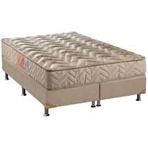 Cama Box Queen: Colchão Espuma Paropas D33 Pasquale + Base CRC Suede Clean(158x198) Cama Box Queen: Colchão Espuma Paropas D33 Pasquale + Base CRC Suede Clean(158x198)