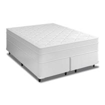 Cama Box Queen + Colchão Molas Ensacadas Don Confort Europillow 158x198x74cm