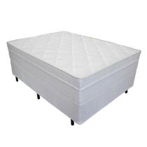Cama Box Queen + Colchão Molas Ensacadas Don Confort Europillow 158x198x74cm