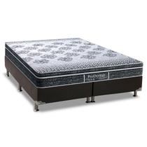 Cama Box Queen: Colchão Molas Ensacadas Probel MasterPocket ProDormir Springs + Base CRC Courano Black(158x198) Cama Box Queen: Colchão Molas Ensacadas Probel MasterPocket ProDormir Springs + Base CRC Courano Black(158x198)