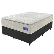 Cama Box Queen Colchão Ortopédico Atena Molas Ensacadas Pillow Top 158x198x76cm Hip Sleep Cama Box Queen Colchão Ortopédico Atena Molas Ensacadas Pillow Top 158x198x76cm Hip Sleep