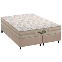 Cama Box Queen: Colchão Ortopédico Probel AG65 Guarda Costas Mega Firme + Base CRC Suede Clean(158x198) Cama Box Queen: Colchão Ortopédico Probel AG65 Guarda Costas Mega Firme + Base CRC Suede Clean(158x198)