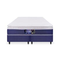 Cama Box Queen com Colchão Dabe Real Comfort - QUEEN SIZE - Molas - 158x198 Cama Box Queen com Colchão Dabe Real Comfort - QUEEN SIZE - Molas - 158x198