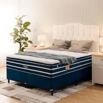 Cama Box Queen Confort In 158x198 Molas Ensacadas Sonos