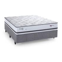 Cama Box Queen Desmontável Herval Leeds, Molas Maxspring, 69x158x198 cm Cama Box Queen Desmontável Herval Leeds, Molas Maxspring, 69x158x198 cm