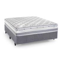 Cama Box Queen Desmontável Herval Nápoles, Molas Ensacadas, 73x158x198 cm Cama Box Queen Desmontável Herval Nápoles, Molas Ensacadas, 73x158x198 cm
