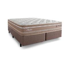 cama box Queen e Colchão Herval Moskow Maxpring cama box Queen e Colchão Herval Moskow Maxpring