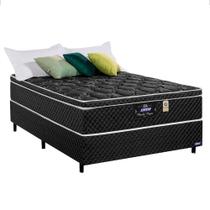 Cama Box Queen E Colchão Molas Ensacadas Gazin Perola Negra 198cm X 158cm Cama Box Queen E Colchão Molas Ensacadas Gazin Perola Negra 198cm X 158cm