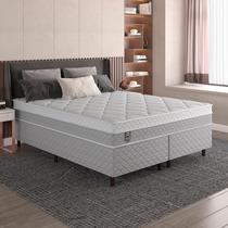 Cama Box Queen E Colchao Queen Euro Pillow 158x198 Dakota Umaflex