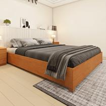 Cama Box Queen Emmdp 35cm x 164cm Grecia Yescasa Marrom/Cinamomo Cama Box Queen Emmdp 35cm x 164cm Grecia Yescasa Marrom/Cinamomo