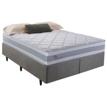 Cama Box Queen Herval Alba, Molas Ensacadas, 158 cm