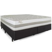Cama Box Queen Herval Basel, 73x158x198 cm, Molas Ensacadas Cama Box Queen Herval Basel, 73x158x198 cm, Molas Ensacadas