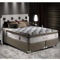 Cama Box Queen Herval Imperatore Eco Bamboo Molas Ensacadas Cama Box Queen Herval Imperatore Eco Bamboo Molas Ensacadas