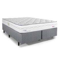 Cama Box Queen Herval Luiggi, 64x158x198 cm, Molas Maxspring