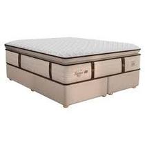 Cama Box Queen Lazzari Gazin Molas Ensacadas 1,98 x 1,58 , já acompanha as duas bases