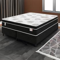 Cama Box Queen Plumatex Platinum Molas Ensacadas 158x198x74cm