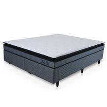 Cama Box Queen Punta Cana D33 Hellen Colchões