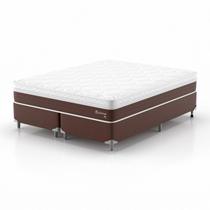 Cama Box Queen Riviera 158x198x65 Linha Montreal Marrom Cama Box Queen Riviera 158x198x65 Linha Montreal Marrom