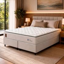 Cama Box Queen Sinai Pillow Super 158x76cm Probel Cama Box Queen Sinai Pillow Super 158x76cm Probel